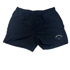 Tommy Bahama Men's Black Relax Swim Trunks Shorts Marlin Logo Large L